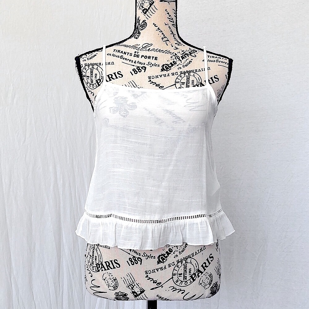 Divided Linen Cami